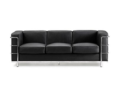 BLACK CHICAGO FULL Modern Sofa Rentals